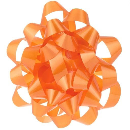 Picture of GIFT BOW 10MM SHINY ORANGE